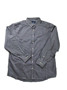 Stafford smart tech reg fit XL plaid shirt